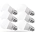 LOHAS&reg; 6 Watt (40-Watt Equivalent) LED A19 Light Bulbs, 5000K Daylight White LED Lights for Home, Medium Screw Base (E26), 500lm, 240 Degree Beam Angle LED Home Lighting (Pack of 6)