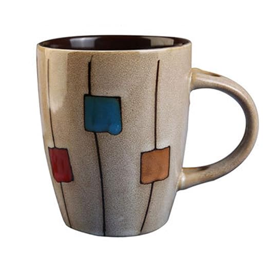 Ancoree Pintado a Mano Taza Agua Capacidad Grande Copa Leche Taza ...