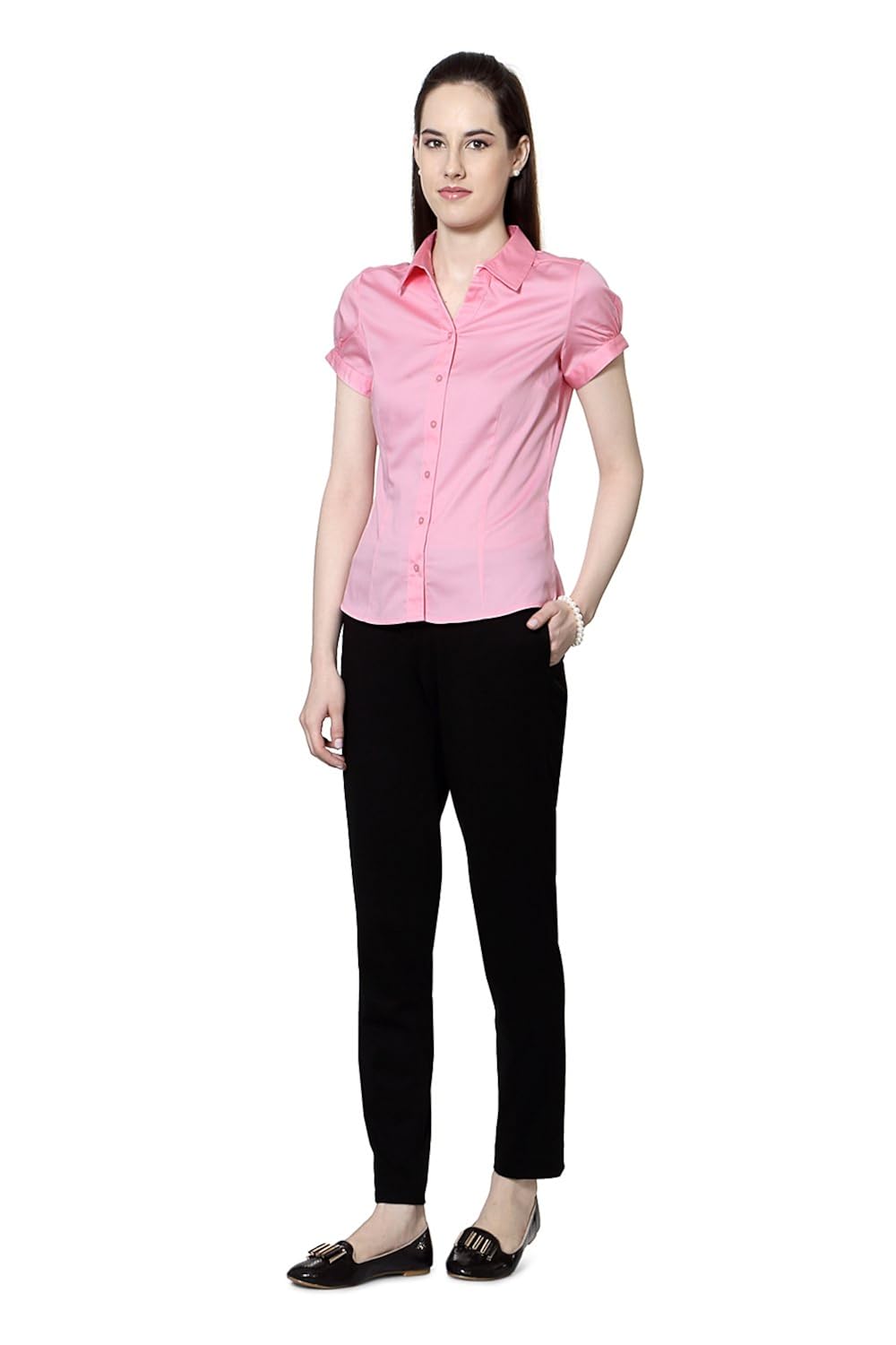 allen solly women's body blouse shirt