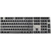 Ducky Black Seamless Backlit 108 Key OEM Profile Doubleshot PBT Keycap Set | High-density PBT keycap set, OEM profile, for mechanical keyboards with MX style switches