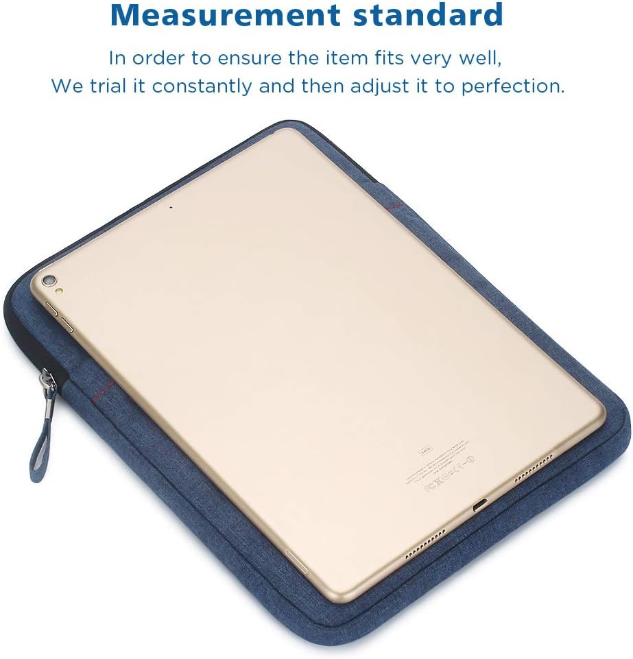 NIDOO 8 Inch Water-Resistant Laptop Sleeve Case Protective Bag Portable Carring for 7.9" iPad mini 4 5/8" iPad mini 6/8" Tab M8 3th Gen / 8.7" Galaxy Tab A7 Lite / 8" MatePad T 8 Kids Edition - Image 3
