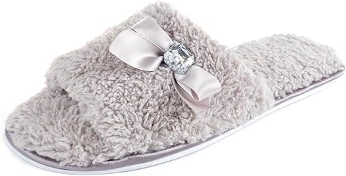 open toe mule slippers ladies uk