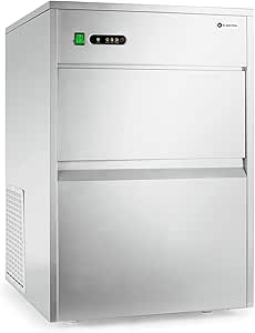 Klarstein industrial para hacer hielo - cubitos de hielo, 50 kg / 24 h