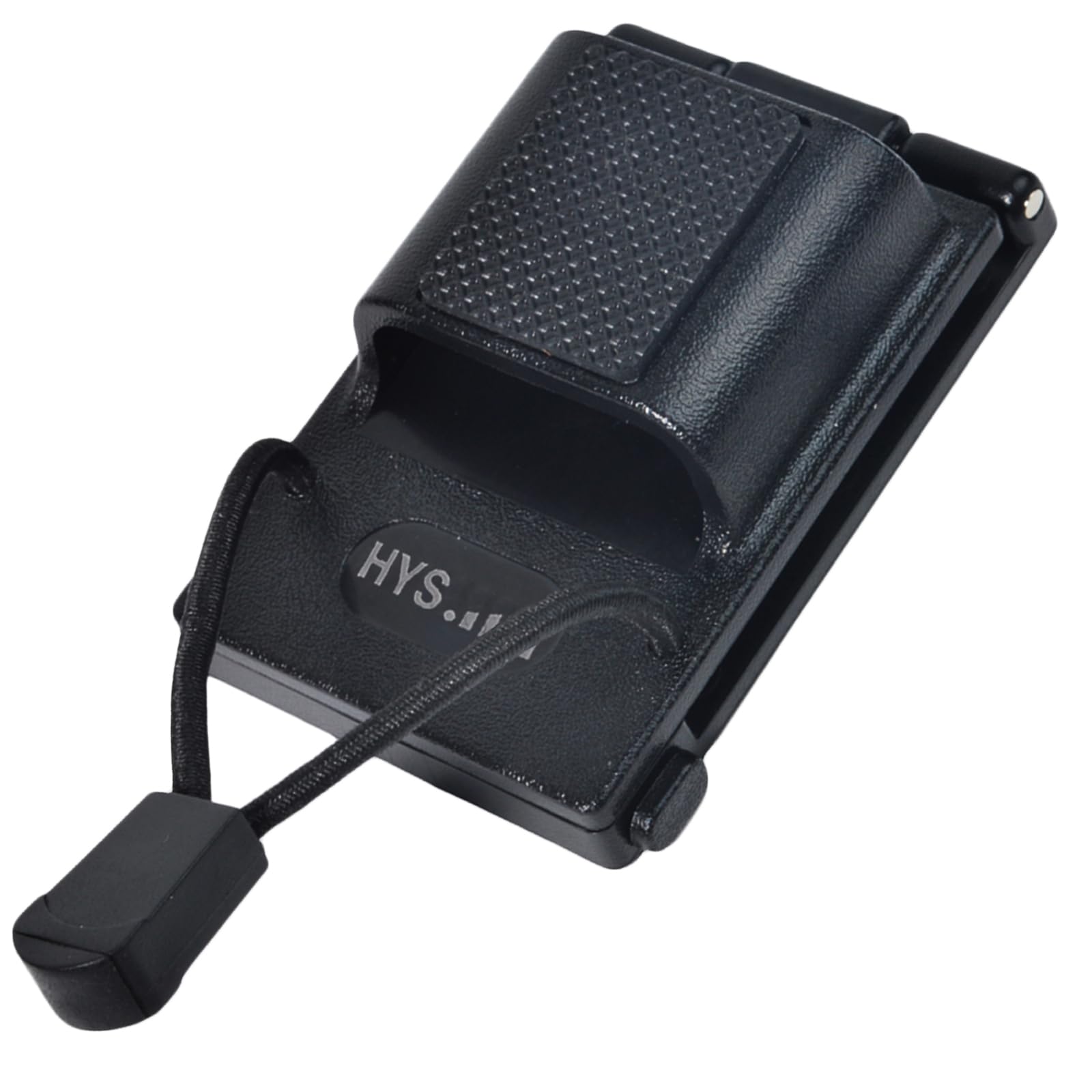 HYS Walkie Talkie Holder for 25-58mm(0.98-2.28“) Belts, Radio Holder Belt Clip Compatible for Molle Vests Waistband Duty Belts