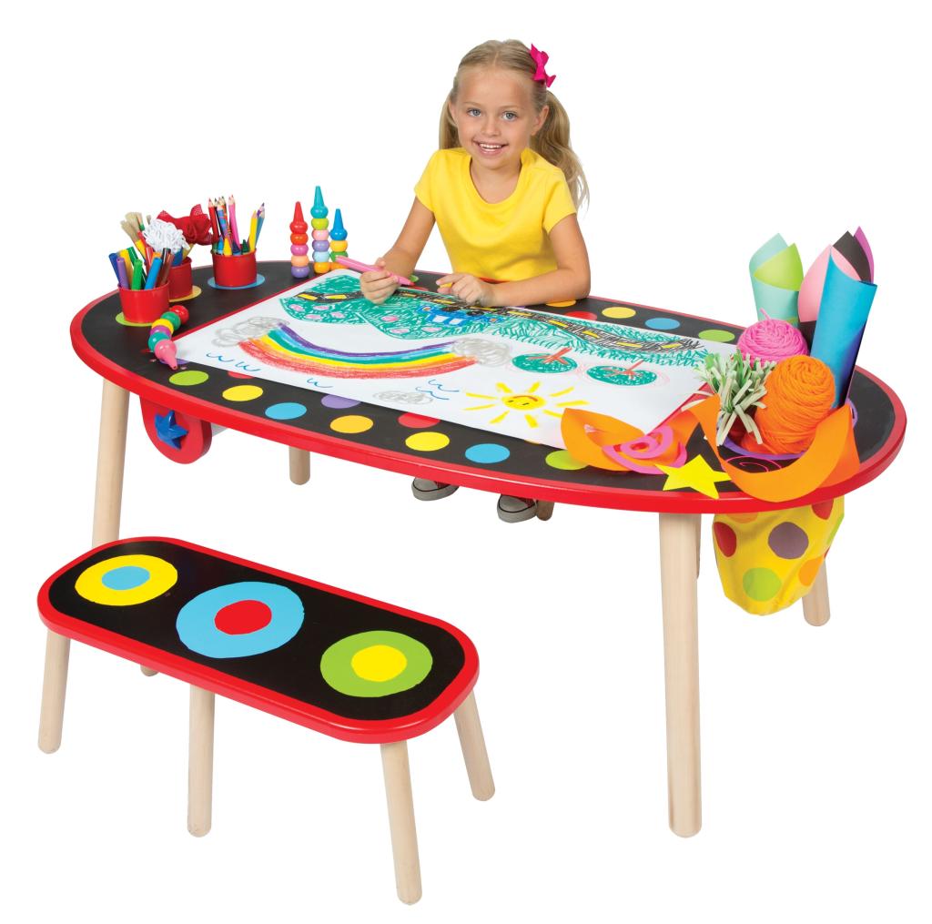 ALEX Toys Artist Studio Super Art Table with Paper Roll