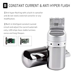 1797 T20 7440 LED Turn Signal Lights Bulbs W21W