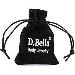 D.Bella 16G Clear Flexible Septum Retainer Plastic
