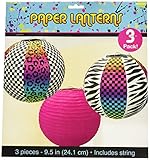 80's Round Party Lanterns, 9.5