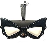 Women's Leather Cute Sunglasses Case Eyeglasses Bag Handbag Ornament