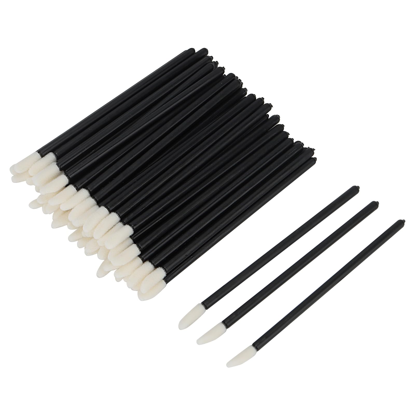 KEILEOHO 800 PCS 95mm Lipstick Brushes, Small Lip Gloss Brushes, Mini Lip Brush for Lips Make Up