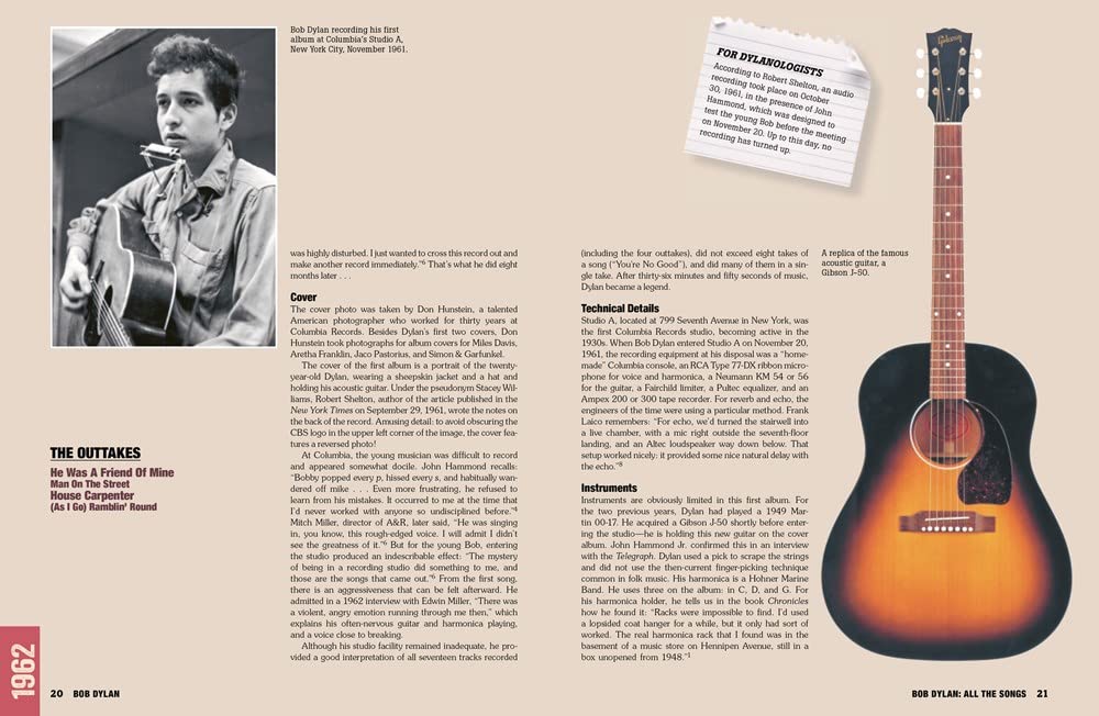 Mua Bob Dylan All the Songs: The Story Behind Every Track Expanded ...