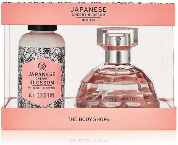 The Body Shop Japanese Cherry Blossom 50ml Gift Set Amazon.co.uk Beauty