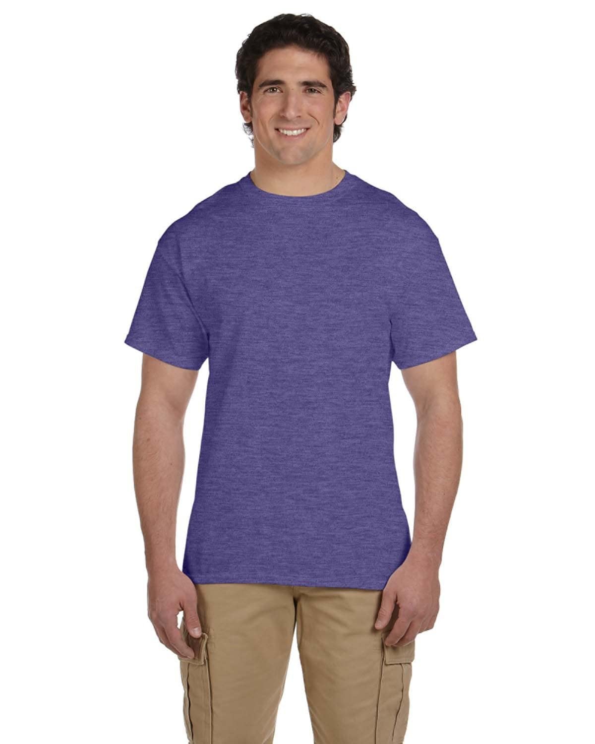 Fruit Of The Loom Men's Heavy Cotton T-Shirt, Retro