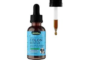 Animal Essentials Colon Rescue for Dogs & Cats - Constipation Relief, Stool Softener with Slippery Elm, Marshmallow Root, Licorice Root - 1 Fl Oz