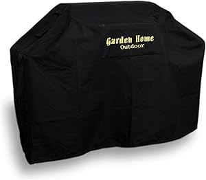 Garden Home Outdoor Heavy Duty Grill Cover 3 Year Warranty, 68", Black