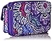 Vera Bradley Women's Cotton All in One Crossbody Purse for Iphone 6+, Lilac Tapestry, One Size