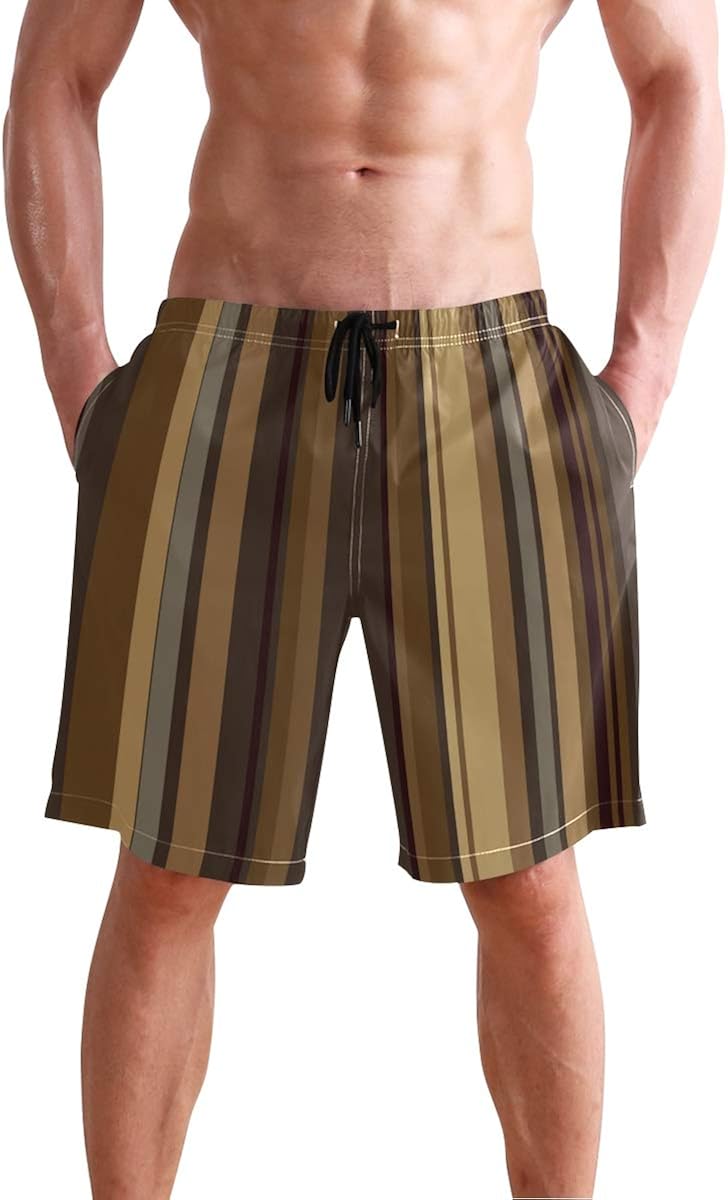 striped vintage shorts