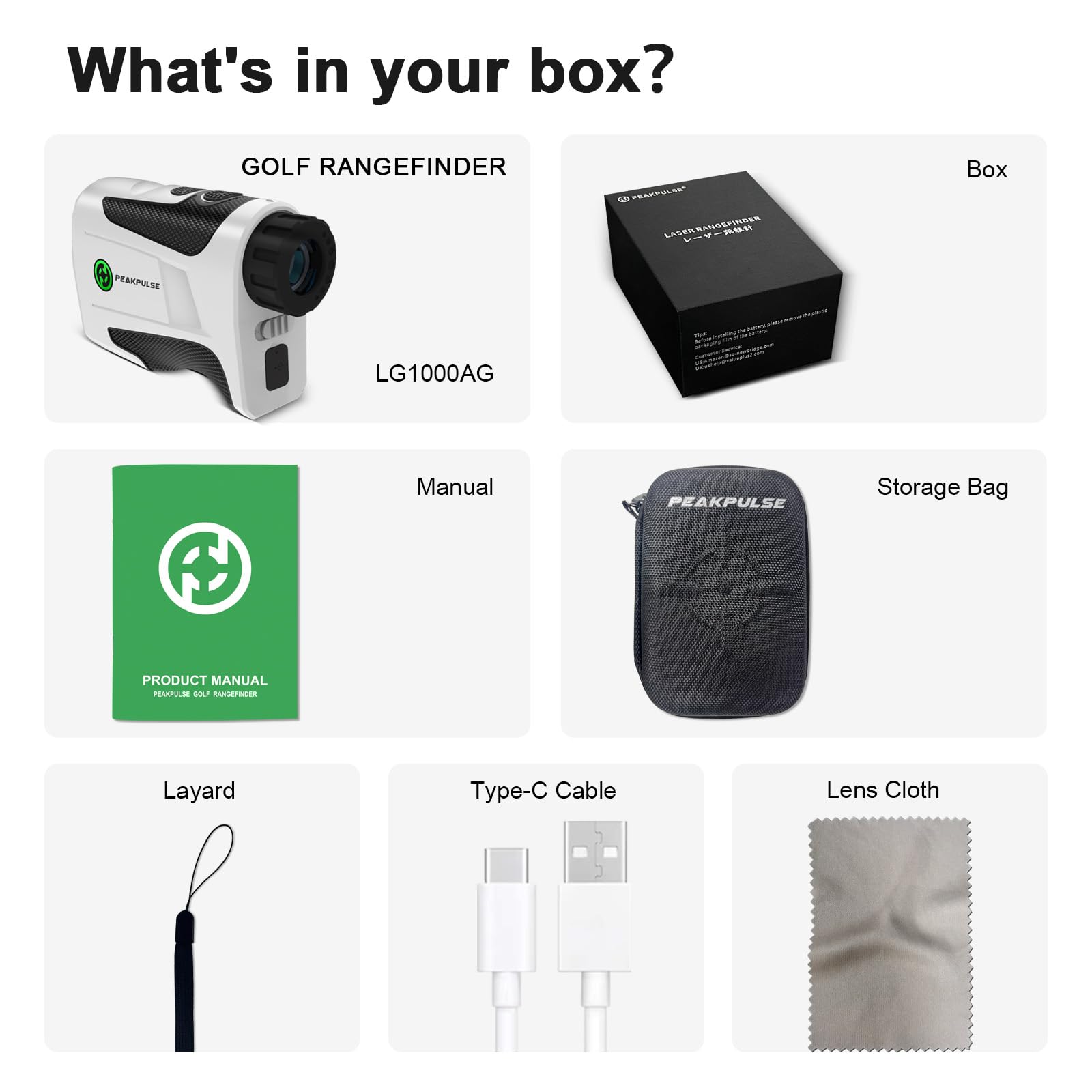 1200 Yards Golf Rangefinder with Slope and Magnetic 6X Magnification Rechargeable Laser Distance Range Finders, Flag Pole Locked with Vibration Ideal for Golfer Accessories