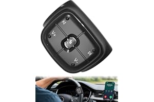 Media Button Remote Selfie Control for Steering Wheel Car Type-C Charging Liking Short Videos While Scrolling Siri Call & Cam