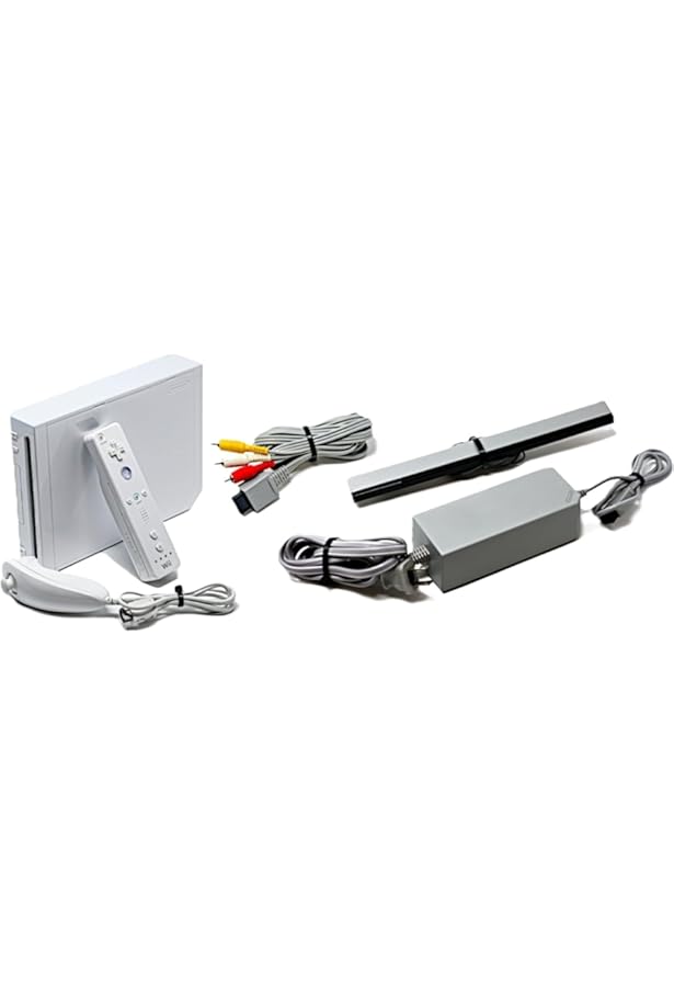 Wii Black Console with New Super Mario Brothers Wii and Music CD