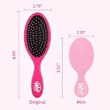 Wet Brush Detangling Hair Brush - Punchy Pink - IntelliFlex Bristles view 5