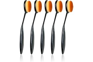 UNIMEIX 10 Pcs Craft Ink Blending Brushes Set Tool Card Making Supplies Blender Brush for Card Making（Size 4, 0.82" Brush Head）