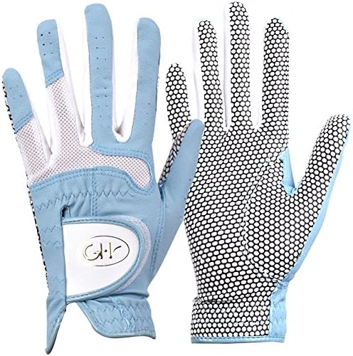 GH Women's Leather Golf Gloves One Pair - Plain Both Hands