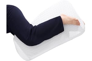 BALAPET Memory Foam Knee Pillow for Side Sleepers, Pillow Between Legs with Removable Cover for Aligns Spine, Supportive Leg Pillow for Pregnancy Relieves Pressure Hip Leg Elevation, 3" Height