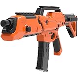 VR Bluetooth Gewehr zum HTC VIVE Schie&szlig;en Spiel Gamepad Regler Mit Motor Vibration f&uuml;r 4 bis 6 Zoll Smartphone iPhone Samsung Tablet iPad Android (Orange)