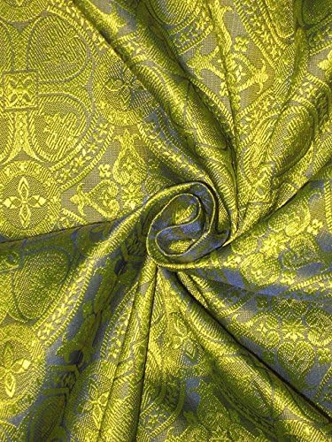 SILK TAFFETA FABRIC dark gold dust/caramel gold 48" By the yard Hobbies Home decor Sewing Fashion Doll Dress Furnishing Interior