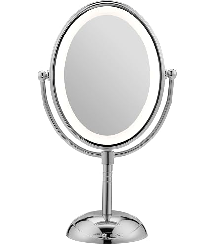Amazon.com : Conair Lighted Makeup Mirror, LED Vanity Mirror, 1X