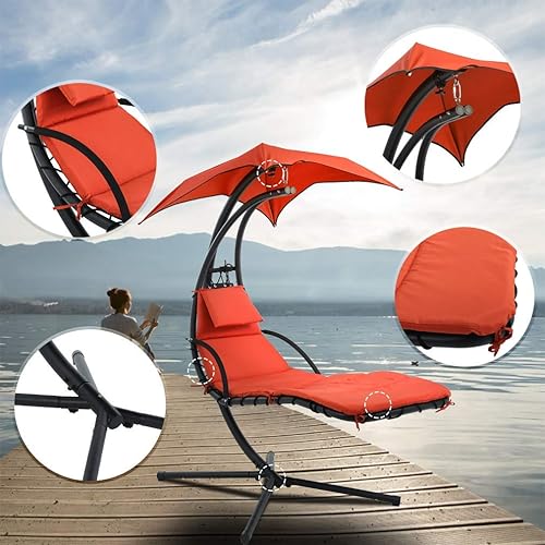 Hammock Chair Hanging Chair Lounge Chairs Outdoor Porch Swing Arc