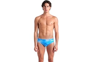 Arena Mens Arena Performance Men's Tie-dye Swim Briefs Athletic Swimsuit Training Bathing Suit