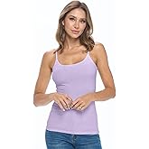 Natural Uniforms Women's Camisole Tank Top-Breathable Cotton Stretch