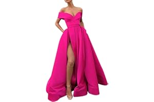 AMDBEL Formal Dresses for Women, Women's Formal Dresses Floor Length Cocktail Dress Retro V Neck Fashion Party Formal Dress