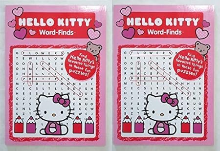 Amazon.com: Hello Kitty Word Finds (2 Pack): Toys &amp; Games