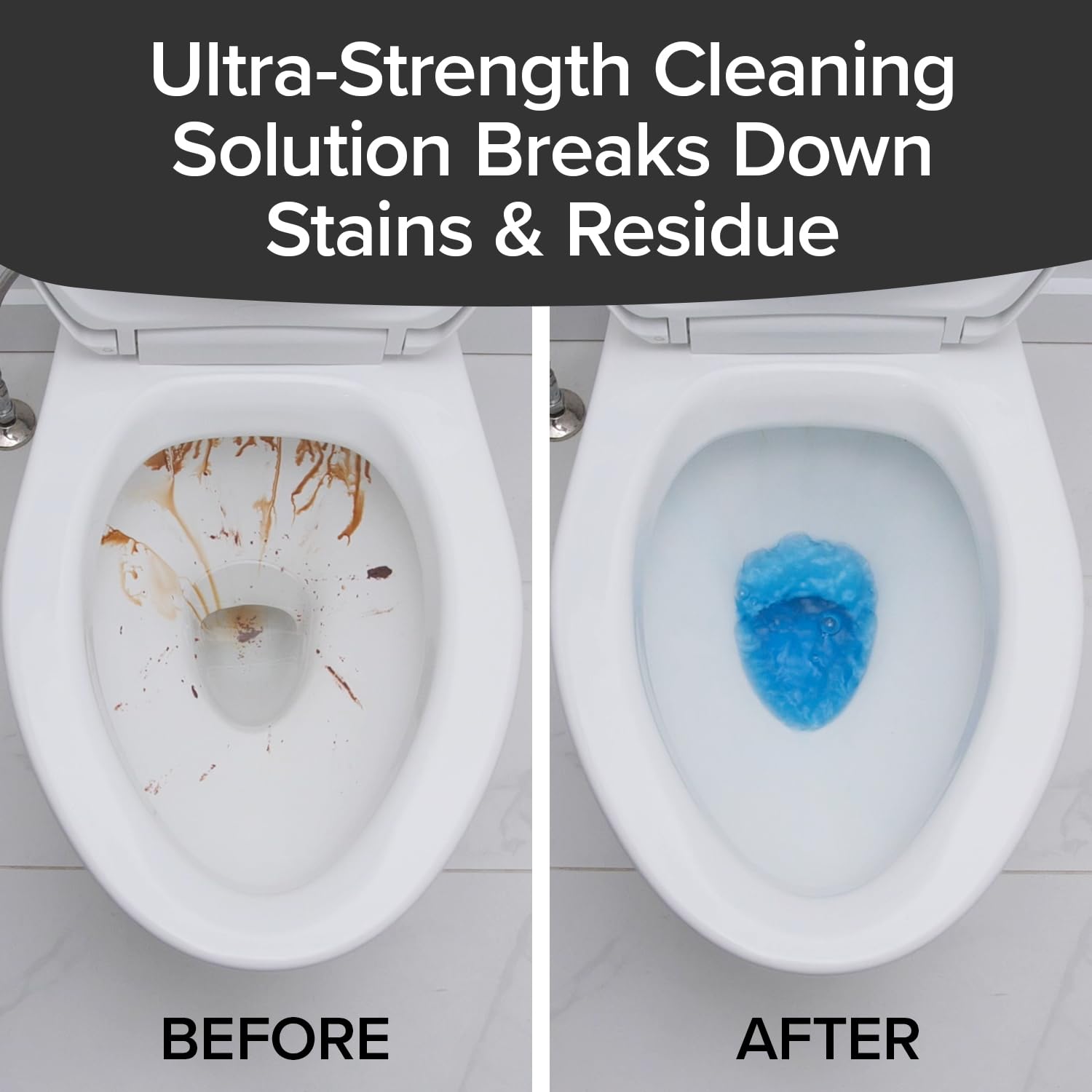 Mer-Maid Automatic Toilet Bowl Cleaner, AS-SEEN-ON-TV, Cleans, Freshens & Deodorizes with Every Flush for up to 3 Months, Ultra-Strength Concentrated Formula, Easy Solution, Just Drop It in Your Tank