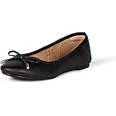 Amazon Essentials Women's Comfortable Round Toe Ballet Flats Dress Shoes