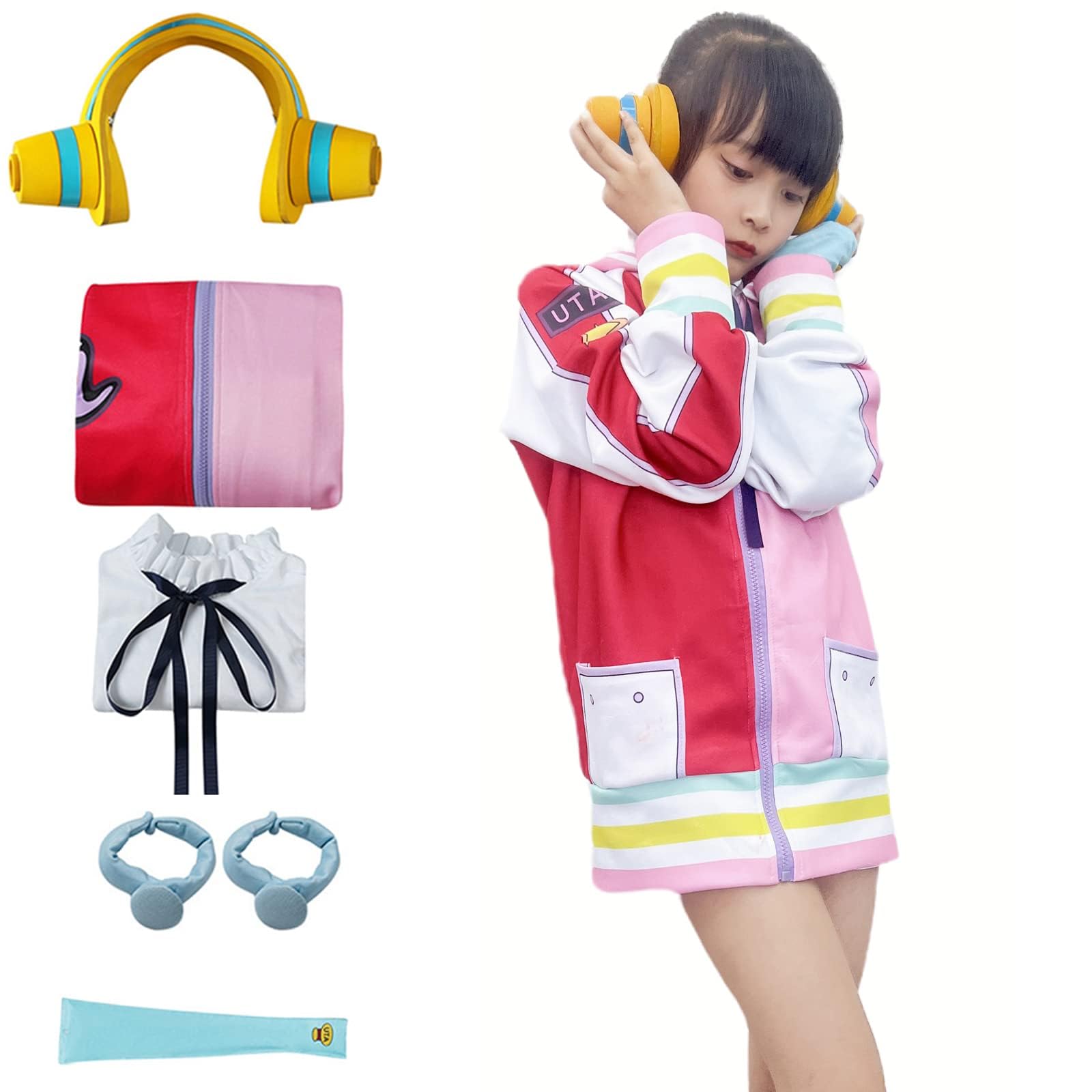 Mua 【COSPURE】ワンピース ウタ コスプレ パーカー 子供 服 劇場版