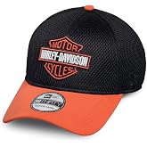 Harley-Davidson Colorblocked Logo Mesh Fitted Cap - 99447-16VM