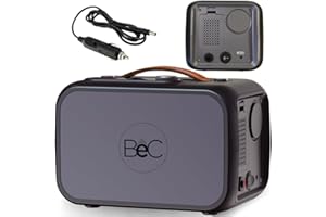 BEC Mini Portable Oxygen Generator 96% | 1L Concentrator for Home & Car Use | Health Canada Licensed | Proudly Canadian | Inc