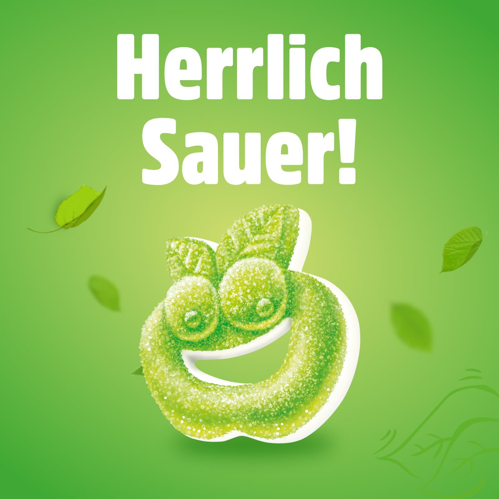 nimm2 Lachgummi Apfellinge, saures Fruchtgummi mit Vitaminen - 1 x 225 g 3