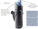Interpet PF1 Internal Power Filter for Tanks up to 68 Litre Black/Blue view 7