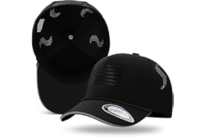 Yseoul Kids Youth American Flag Trucker Hat - Mesh Back Waterproof Quick Dry Snapback Hats with Reflective Trim (Ages 5-15)