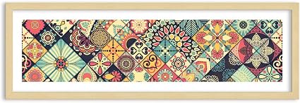 Picture in a natural wooden frame - Picture in a frame - Canvas Picture