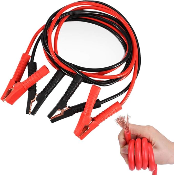 Car Battery Jumper Cable, 2000A Emergency Battery Cables Automobile