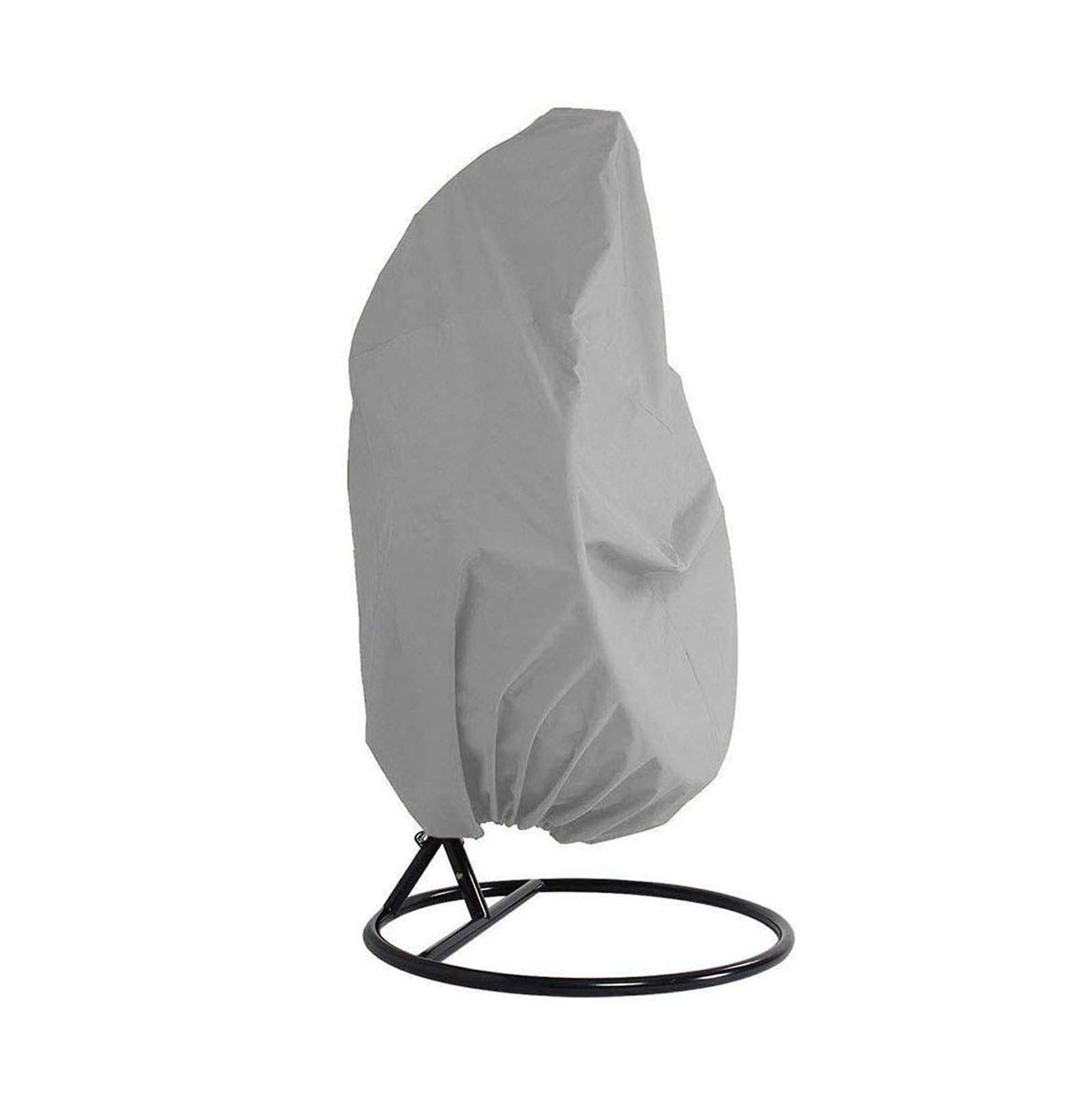 Xinyanmy Patio Hanging Chair Cover Waterproof 210D Oxford Fabric with PVC Lining Swing Chair Cover Veranda Patio Egg Chair Cover with Storage Bag 190x115CM