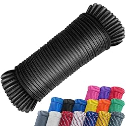 SMART&CASUAL 100 ft 1/4" Polyester Rope