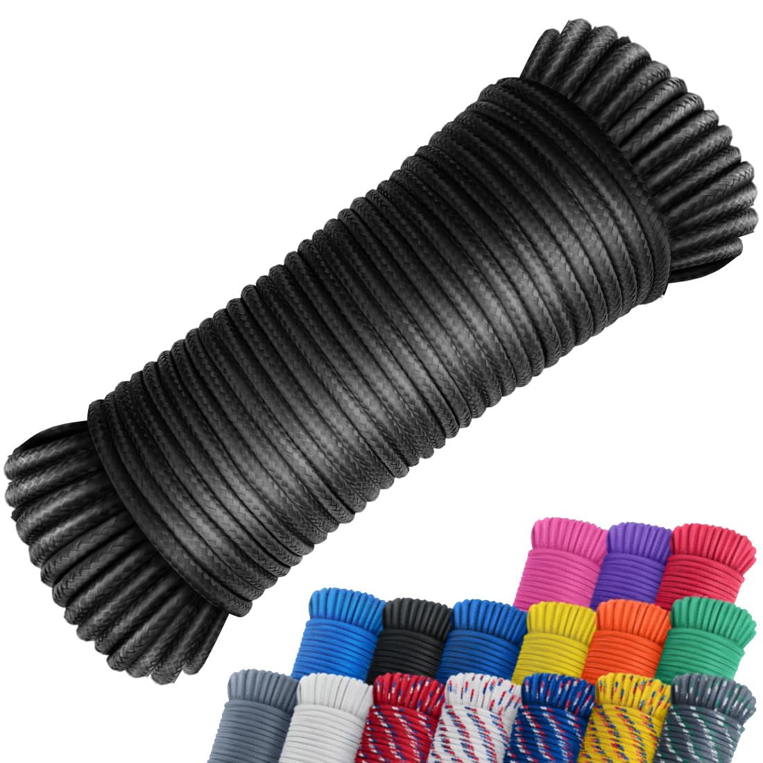 SMART&CASUAL 100 ft 1/4" Polyester Rope