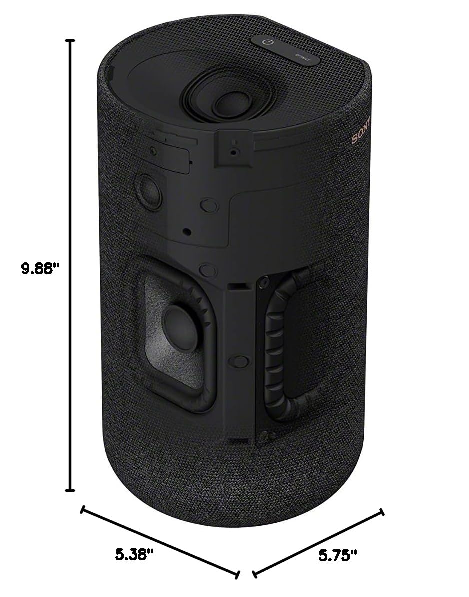 Sony SA-RS5 Wireless Rear Speakers with Built-in Battery for BRAVIA Theater (BAR 8, BAR 9), HT-A7000/A5000/A3000 and STR-AN1000